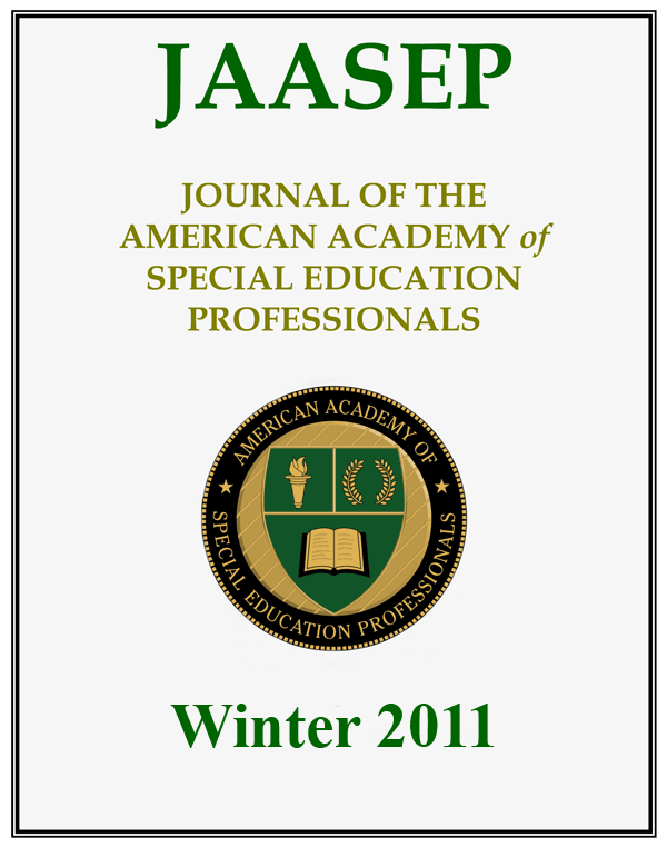 JAASEP Winter 2011