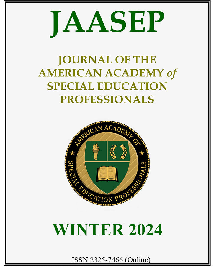 A Comparison of Teaching Efficacy Between Parapros and Sped Teachers Working with Sped Students