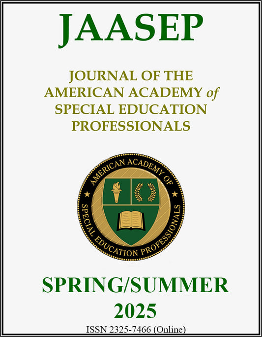 A Descriptive Study of Special Educator Student Teachers Using Assistive Technology