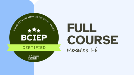 Board Certification in IEP Development (BCIEP)