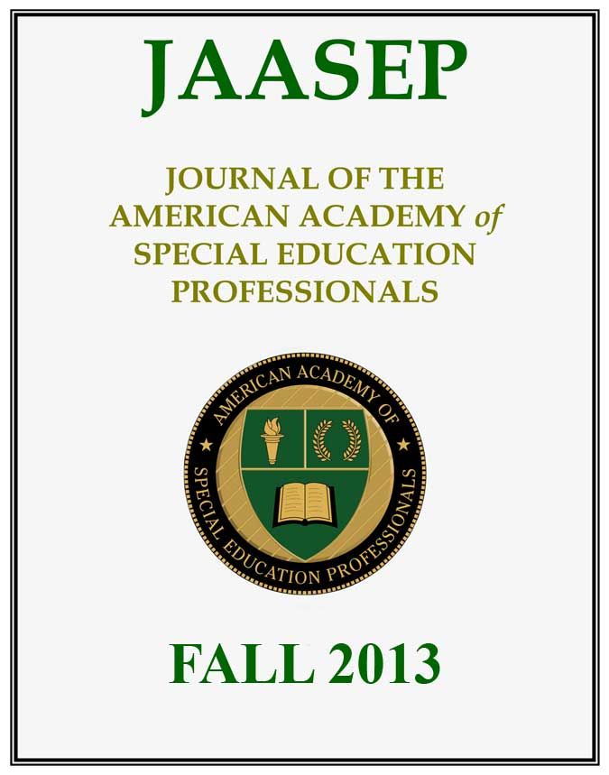 JAASEP FALL 2013