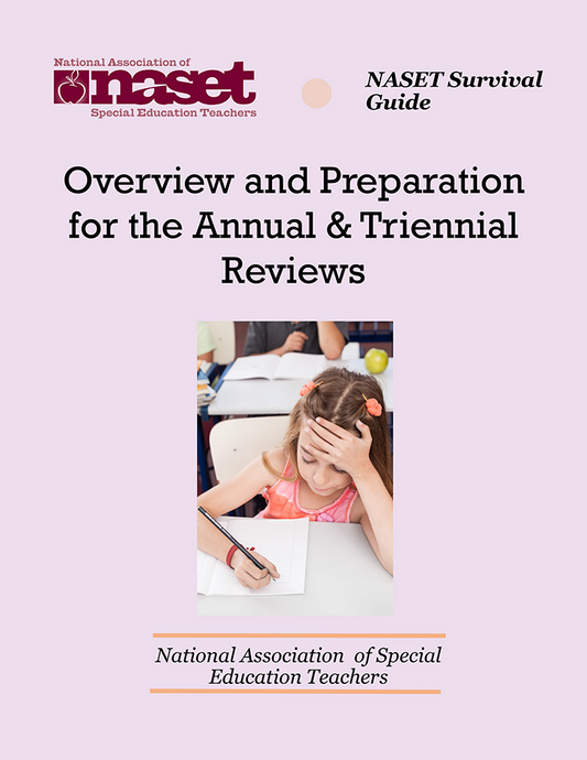 Overview & Preparation for the Annual and Triennial Reviews