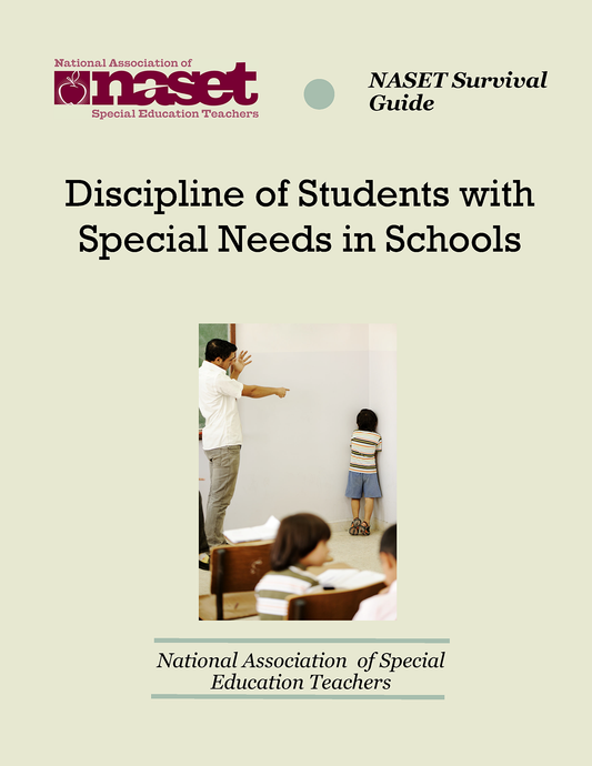 Discipline of Students with Special Needs in Schools