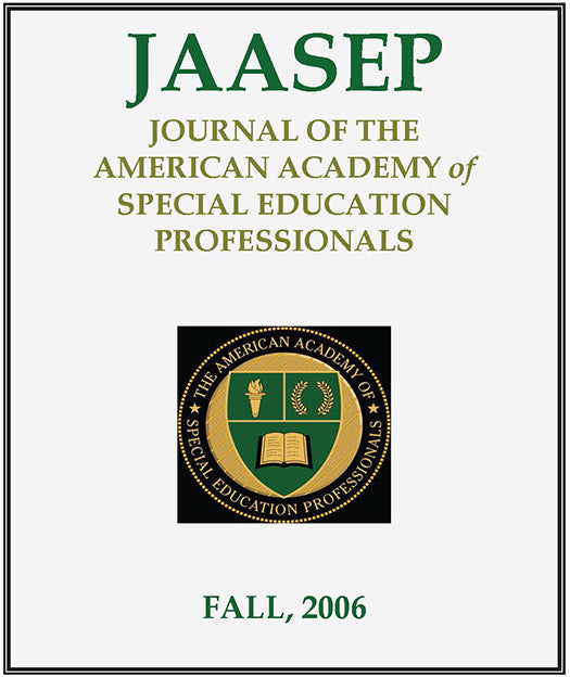 JAASEP Fall 2006