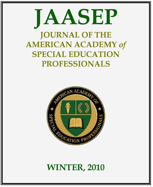 JAASEP Winter 2010