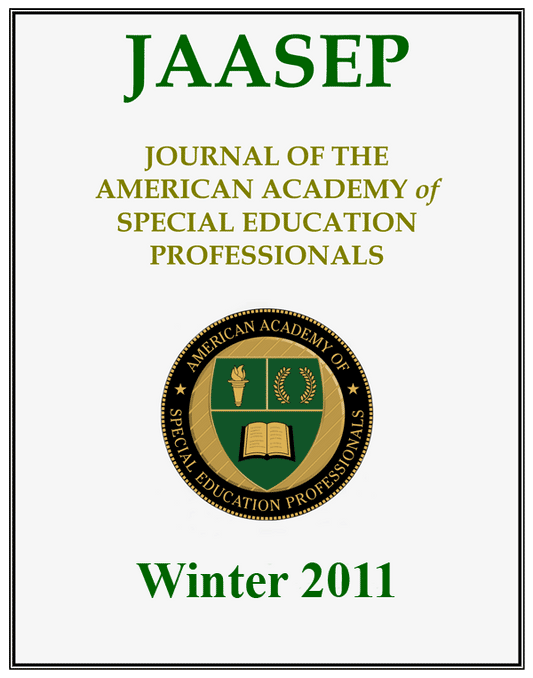 JAASEP Winter 2011