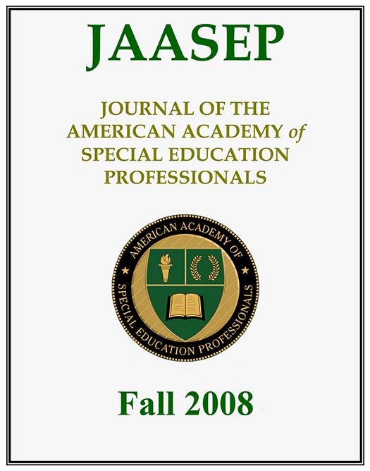 JAASEP Fall 2008