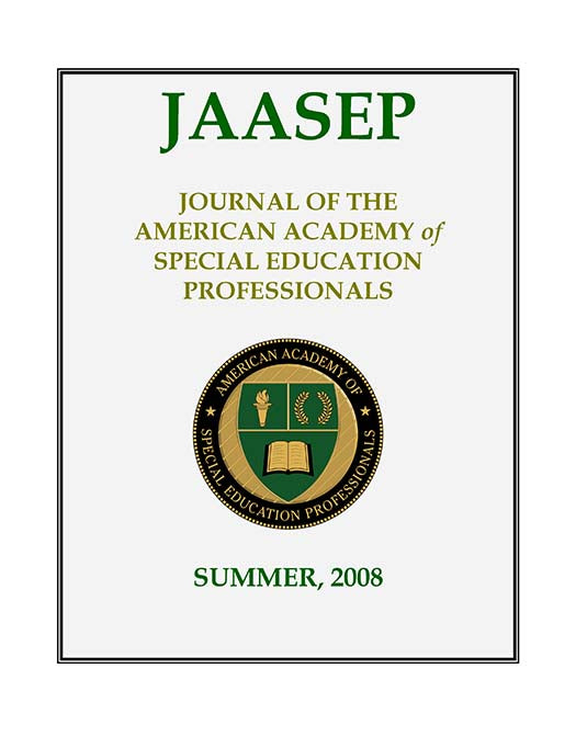 JAASEP Spring/Summer 2008