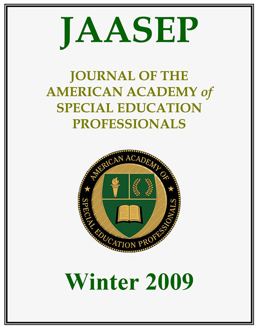JAASEP Winter 2009