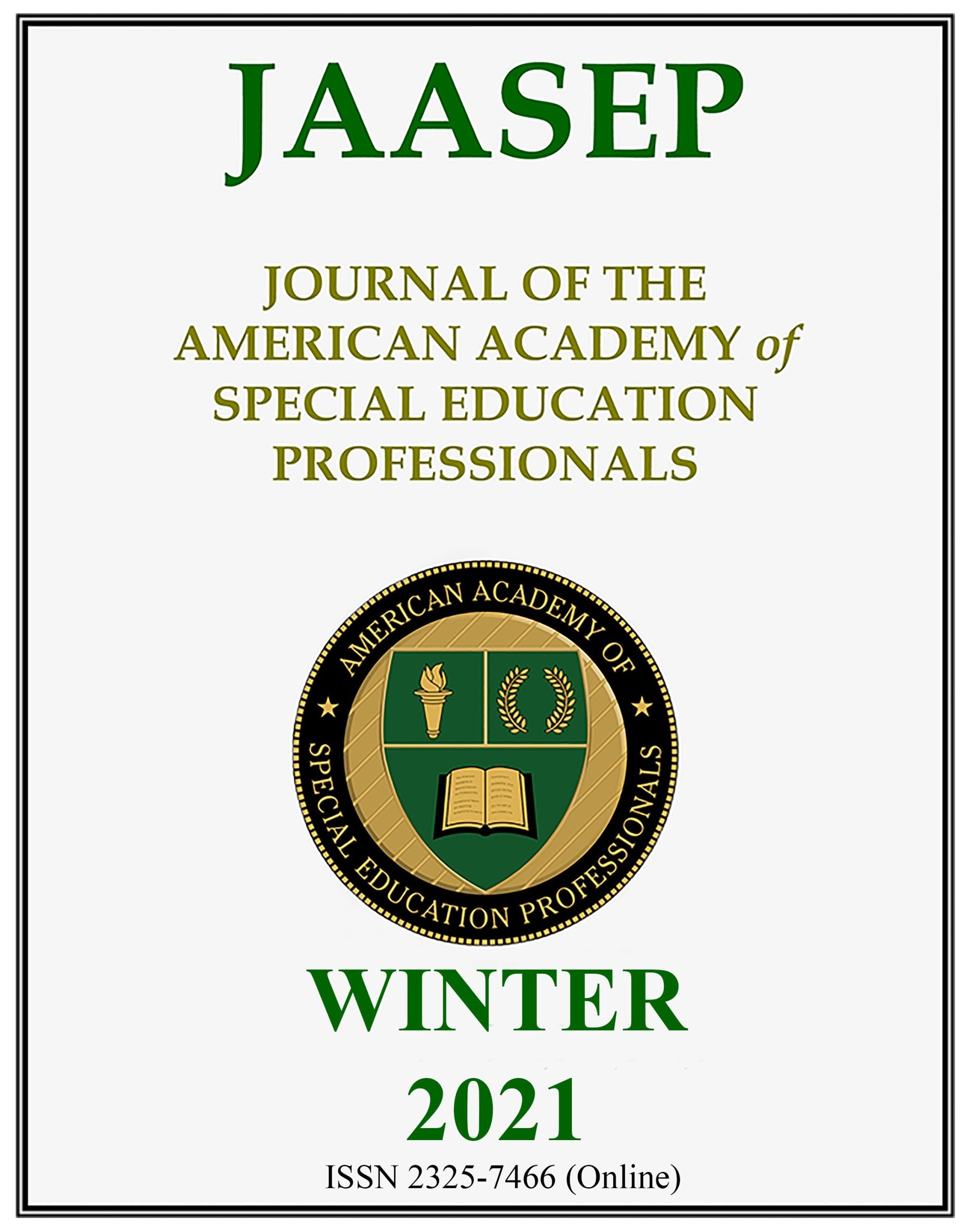 JAASEP - WINTER 2021
