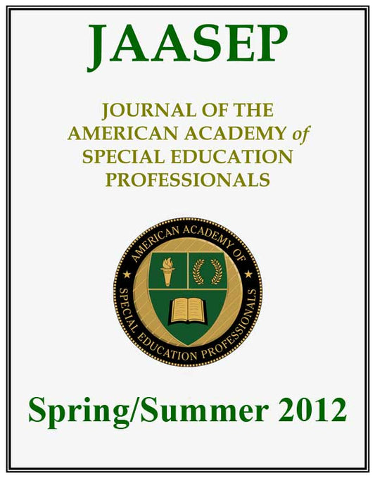 JAASEP Spring/Summer 2012